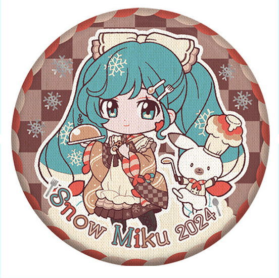 Hatsune Miku CAN BADGE COLLECTION SNOW MIKU2024 [15.SNOW MIKU 2024]