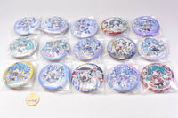 Hatsune Miku CAN BADGE COLLECTION SNOW MIKU2024 [All 15 type set(Full Complete)]