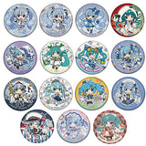 Hatsune Miku CAN BADGE COLLECTION SNOW MIKU2024 [All 15 type set(Full Complete)]