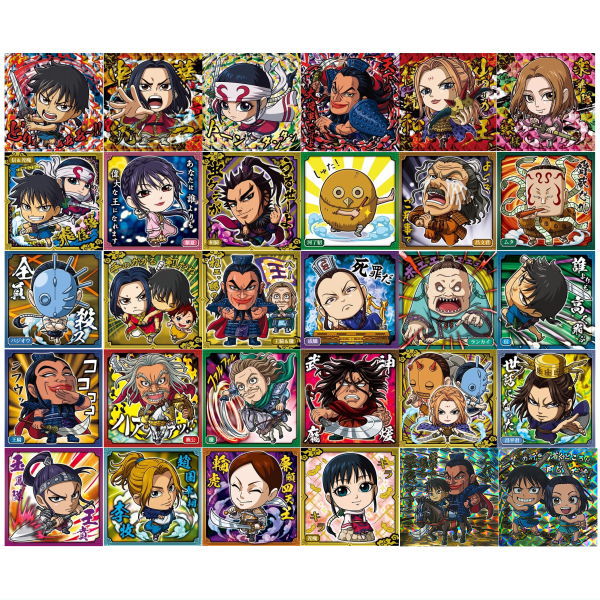 Niforamtion Kingdom Sticker Wafer [All 30 type set(Full Complete)]