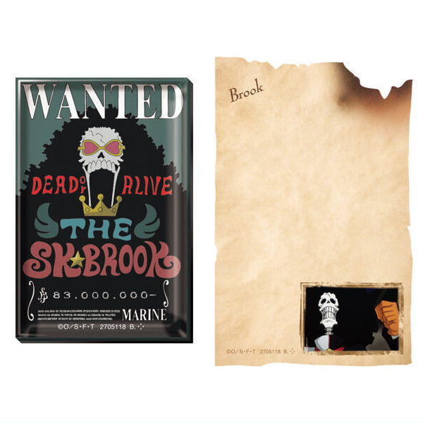 ONE PIECE  Character Magnets [9.Brook]