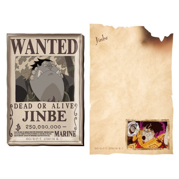 ONE PIECE  Character Magnets [10.Jinbe]