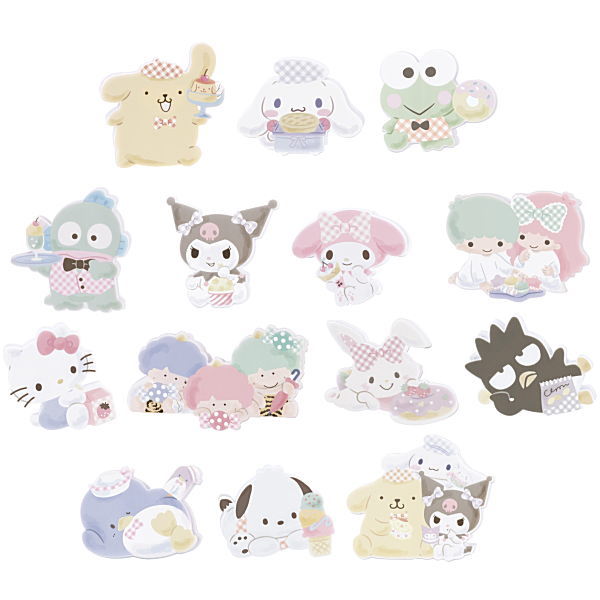 Pitacot Sanrio Characters Kusumi Gingham [All 14 type set(Full Complete)]