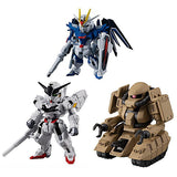 FW GUNDAM CONVERGE #24 [Assorted 3 type set (1.(285) Rising Freedom Gundam/3.Gundam Calibarn/6.Zaku Tank)]