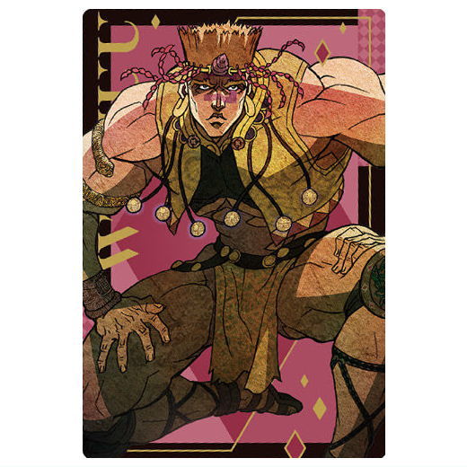 JoJos Bizarre Adventure Phantom Blood / Battle Tendency Wafer [7.Wamuu (character card)]