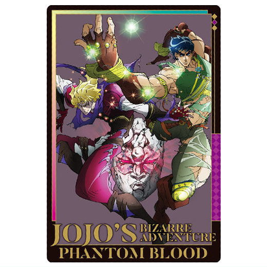 JoJos Bizarre Adventure Phantom Blood / Battle Tendency Wafer [22.Visual card]