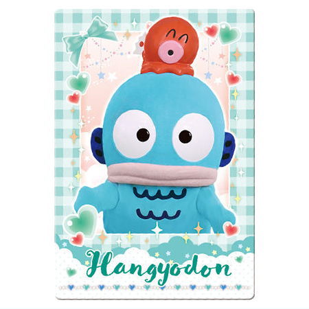 Sanrio Characters Twin Wafer Live Character Ver. [7.Hangyodon (normal)]