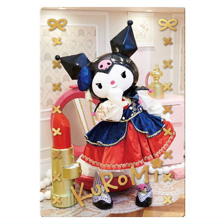 Sanrio Characters Twin Wafer Live Character Ver. [20.Kuromi (special)(holo & signature foil stamped)]