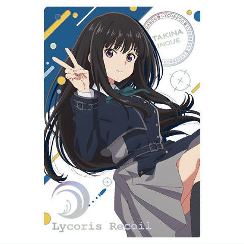 Lycoris Recoil wafer [2.Takina Inoue (Special card)]