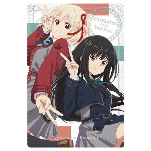 Lycoris Recoil wafer [3.Chisato Nishikigi & Takina Inoue (Special card)]