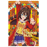 Uma Musume Pretty Derby Twin Wafers 7R [3.El Condor Pasa: character card(competition uniform) (hologram & foil stamping)]