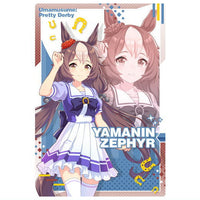 Uma Musume Pretty Derby Twin Wafers 7R [9.Yamanin Zephyr: character card (Uniform)]