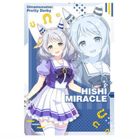 Uma Musume Pretty Derby Twin Wafers 7R [11.Hishi Miracle: character card (Uniform)]