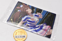 Uma Musume Pretty Derby Twin Wafers 7R [23.Hishi Akebono: bromide card (embossed)]