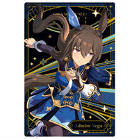 Uma Musume Pretty Derby Twin Wafers 7R [24.Admire Vega: bromide card (embossed)]