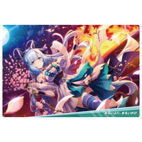 Uma Musume Pretty Derby Twin Wafers 7R [28.Omoi yori, omoikake: visual art card (embossed)]