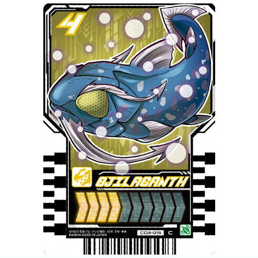 Kamen Rider Gotchard Ride Chemy Trading Card Wafer 03 [15.CD3-015: Ojilacanth (Common)]