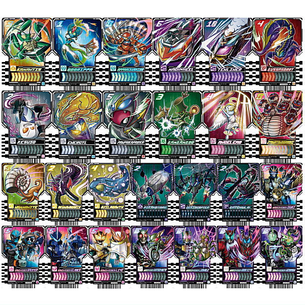 Kamen Rider Gotchard Ride Chemy Trading Card Wafer 03 [All 26 type set (Full Complete)]