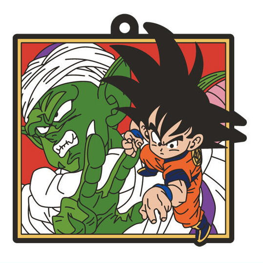 DRAGON BALL Rubber mascot ART Gummy Part.2 [3.Son Gokou & Piccolo]