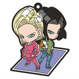 DRAGON BALL Rubber mascot ART Gummy Part.2 [5.Android #17 & #18]