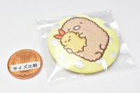 Sumikkogurashi embroidered tin badge biscuit [8.Tonkatsu and Ebifurai no shippo]