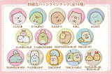 Sumikkogurashi embroidered tin badge biscuit [All 14 type set (Full Complete)]