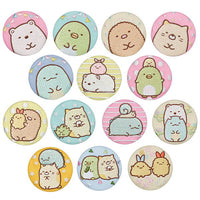 Sumikkogurashi embroidered tin badge biscuit [All 14 type set (Full Complete)]