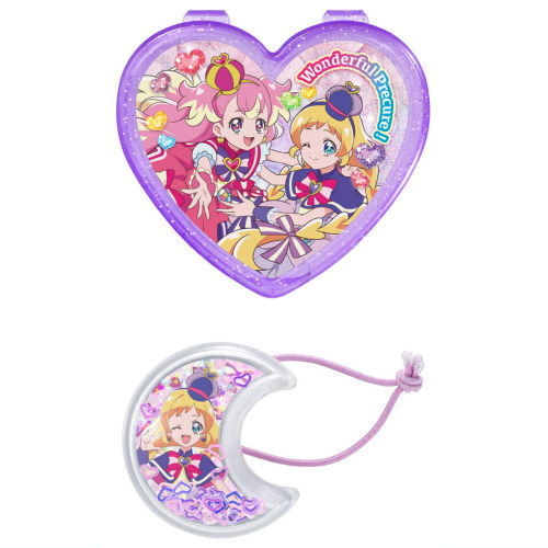 Wonderful PreCure! PreCure Everyday Oshare Set [2.Moon Shakashaka Rubber Set]