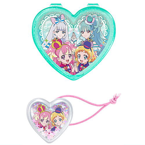 Wonderful PreCure! PreCure Everyday Oshare Set [4.Heart Shakashaka Rubber Set]
