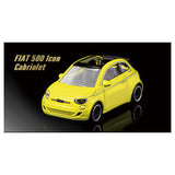 Majorette Minicar B20 EV collection [3.FIAT 500 Icon Cabriolet (Yellow)]