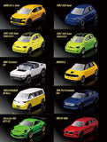 Majorette Minicar B20 EV collection [All 10 type set (Full Complete)]