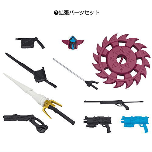 SHODO-XX DOUBLE CROSS Kamen Rider Part.7 [7.Expansion parts set]