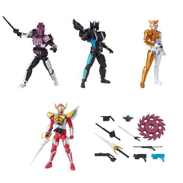 SHODO-XX DOUBLE CROSS Kamen Rider Part.7 [Assorted 5 type set (1.Kamen ...