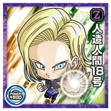 Dragon Ball Super Warriors Sticker Wafer Super Tenkaichi no Densetsu [21.Android #18 (Normal)]