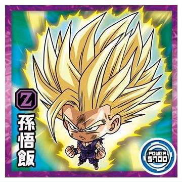 Dragon Ball Super Warriors Sticker Wafer Super Tenkaichi no Densetsu [24.Son Gohan (Normal)]