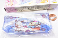 Sanrio Characters Colorful Pouch [4.Pochacco & Cinnamoroll & Pompompurin]