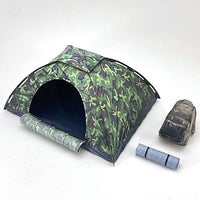 PEPATAMA Series 1/12 Scale Paper Diorama M-008 Tent Set A