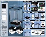 Hobby Base Desktop Showcase M Black PPC-K132BK