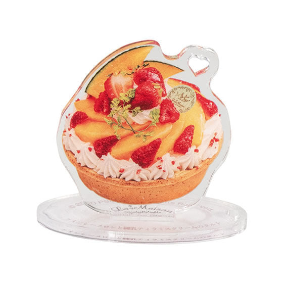 La Maison ensoleille table tart Acrylic Stand [2.Quincy Melon and Condensed Milk Tiramisu Cream Tart]