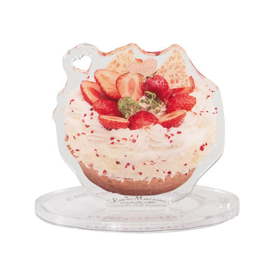 La Maison ensoleille table tart Acrylic Stand [6.Strawberry shortcake tart]