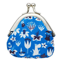 Moomin Gamaguchi Pouch [5.Multicolor (blue)]