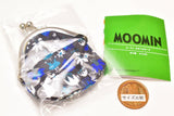 Moomin Gamaguchi Pouch [6.Multicolor (black)]