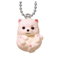 Manmaru Animals Manmaru Puppy mascot [4.Pomeranian (white)]