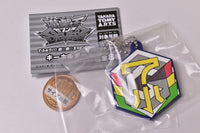 Deformed Rubber Yu-Gi-Oh! SEVENS key chain [7.Goha 7th Elementary School Emblem]