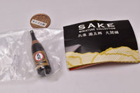 SAKE Miniature Collection Hyogo Nada Gogo Ozeki Edition CAPSULE Version [3.Josen Kinkan 1-square bottle / glass]