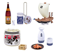 SAKE Miniature Collection Hyogo Nada Gogo Ozeki Edition CAPSULE Version [All 5 type set(Full Complete)]