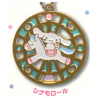 Sanrio Characters Stained Glass Key Chain [4.Cinnamoroll]