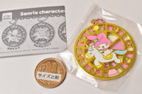 Sanrio Characters Stained Glass Key Chain [5.My melody]