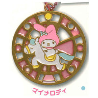 Sanrio Characters Stained Glass Key Chain [5.My melody]