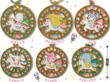 Sanrio Characters Stained Glass Key Chain [All 6 type set(Full Complete)]